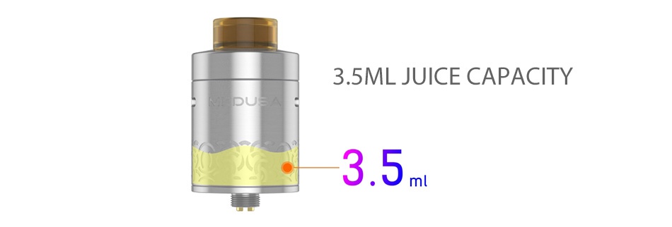 GeekVape Medusa Reborn RDTA 3.5ml 3 5ML JUICE CAPACITY 3 5m