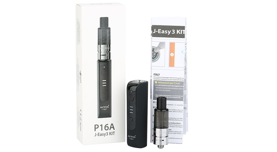 JUSTFOG P16A VV Starter Kit 900mAh J Easy 3 KI P16A