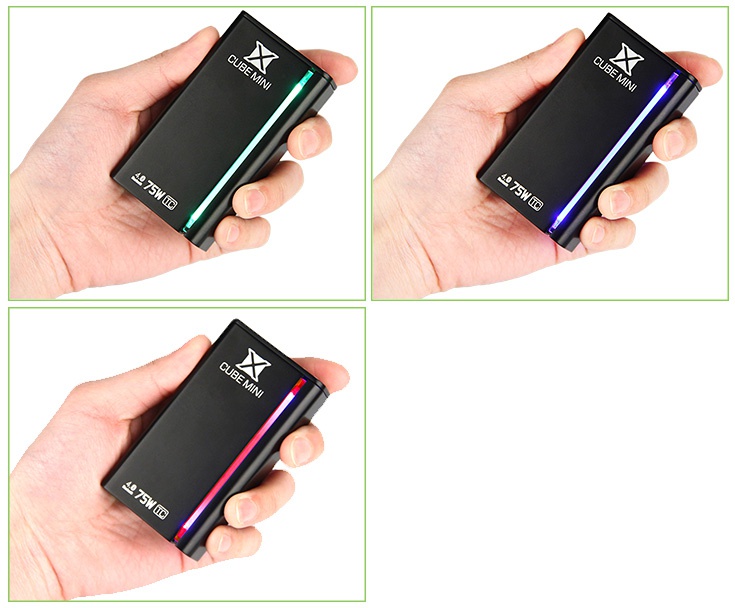 SMOK XCube Mini 75W TC MOD Operation Guide