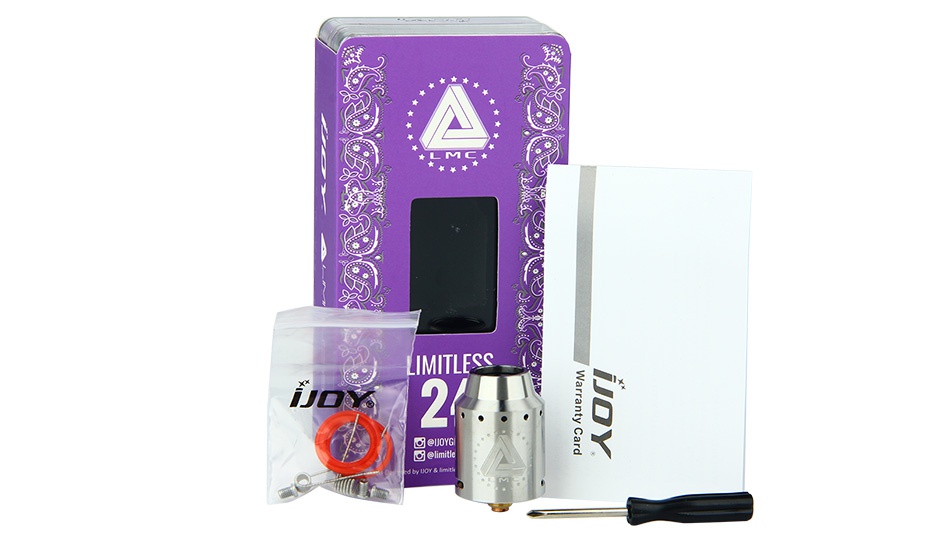 IJOY Limitless 24 RDA Atomizer IMITLESS oY 2