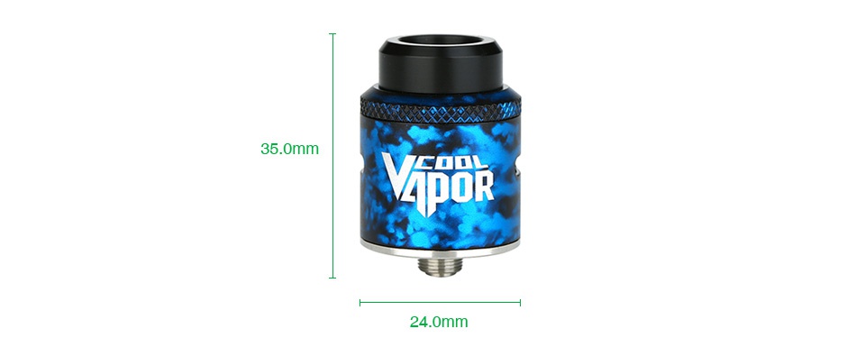 Cool Vapor MGTK BF RDA 35 0mm IOR 24 0mm